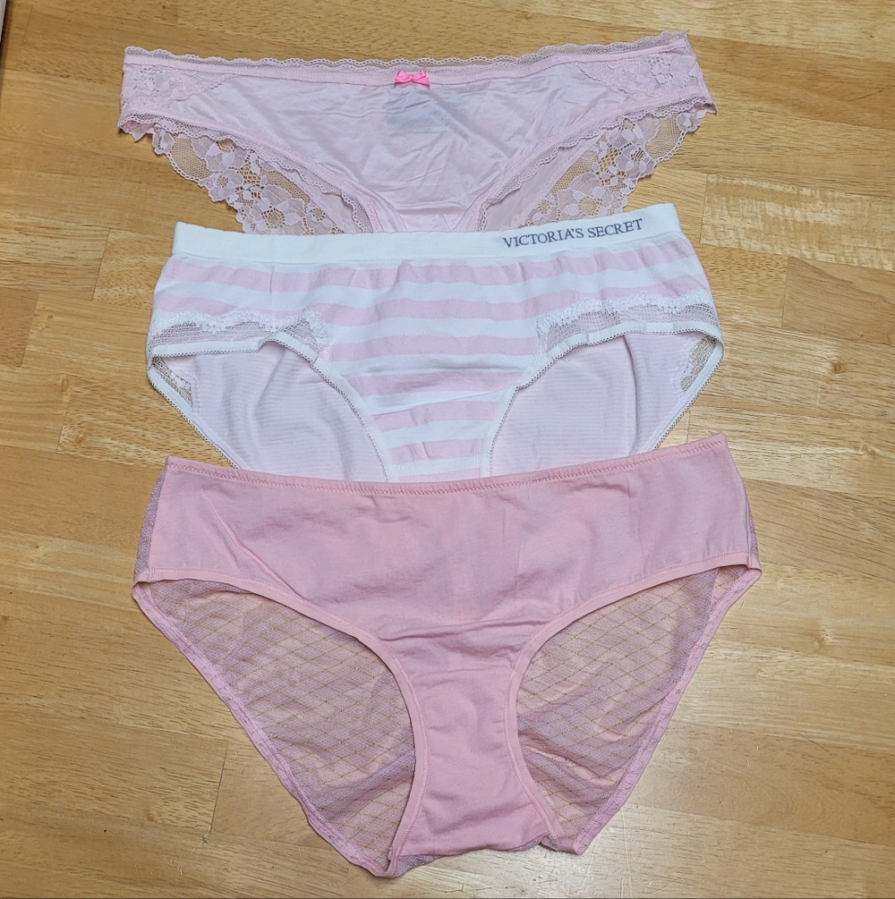 Victoria's Secret Pink Panty Bundle (3 Pairs)